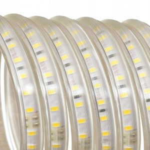 TAŚMA LED WĄŻ 230V NATURALNA WYMIAR CO 10CM MOCNA