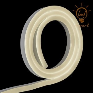 Neon LED 230V 8x17 dwustronny IP67 Naturalny 1m