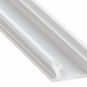 Profil LED podłogowy TERRA biały lakierowany 1 m