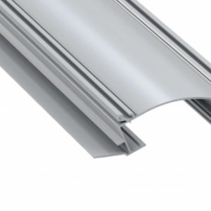 Profil LED sufitowy VEDA srebrny anodowany 2 m