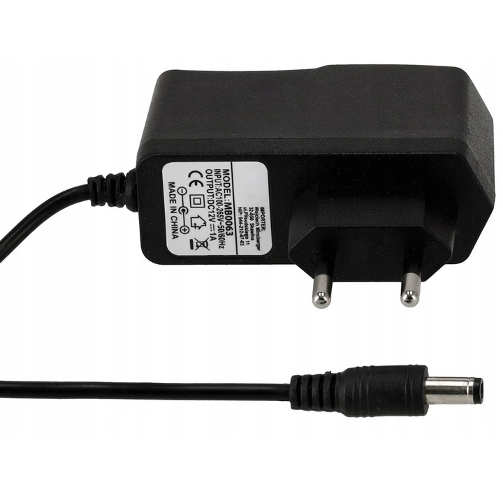 Zasilacz LED wtyczkowy 12V 12W 1A