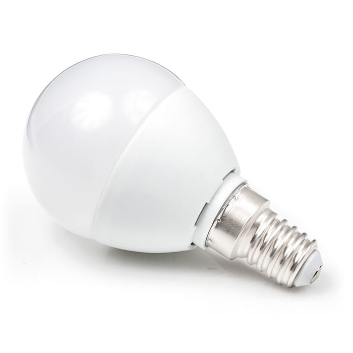 Żarówka LED E14 G45 kulka 6W LEDEX 530lm - zimna