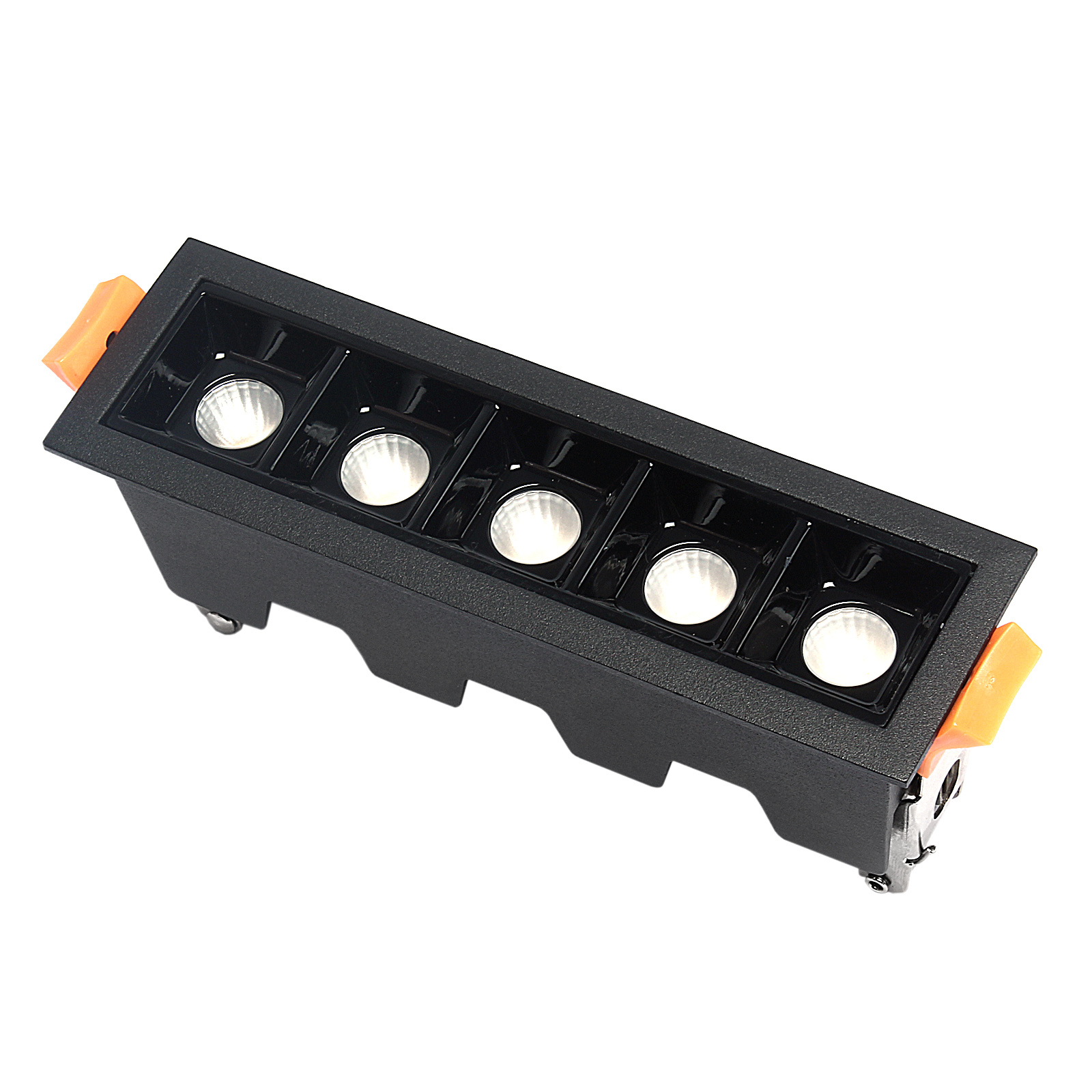 Lampa LED wpuszczana LEX 5-points 10W 3000K czarna Lampa LED wpuszczana LEX 5-points 10W 3000K czarna