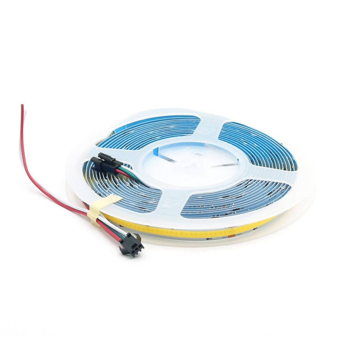 Taśma LED COB 24V Cyfrowa WS2811 12W/m 360 LED 3000K 5m