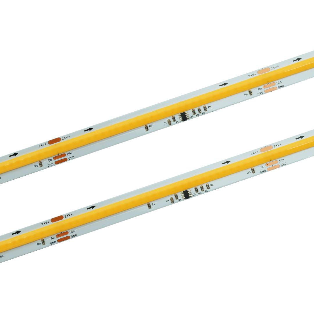 Taśma LED COB 24V Cyfrowa WS2811 12W/m 360 LED 3000K 5m