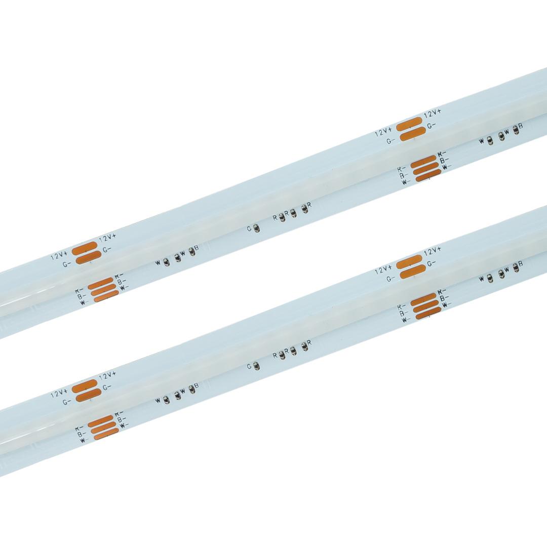 Taśma LED COB 24V RGBW Neutralna 19W/m 768 LED 5m