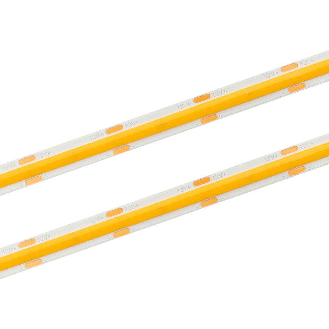 Taśma LED COB 12V Ultra Ciepła 2080K 11W 480LED/m 5m