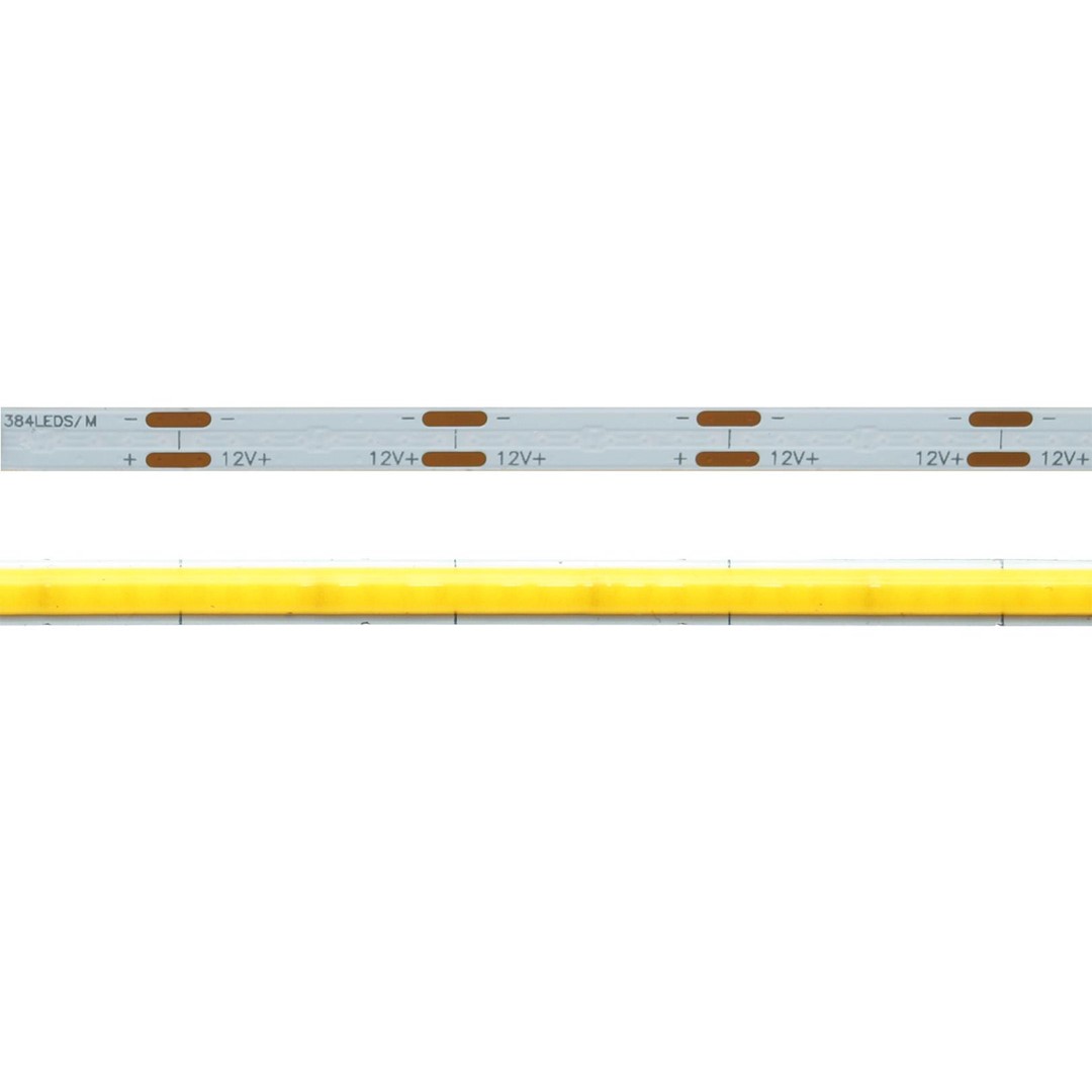 Taśma LED COB 12V Slim 5mm Zimna 11W/m 400 LED 5m