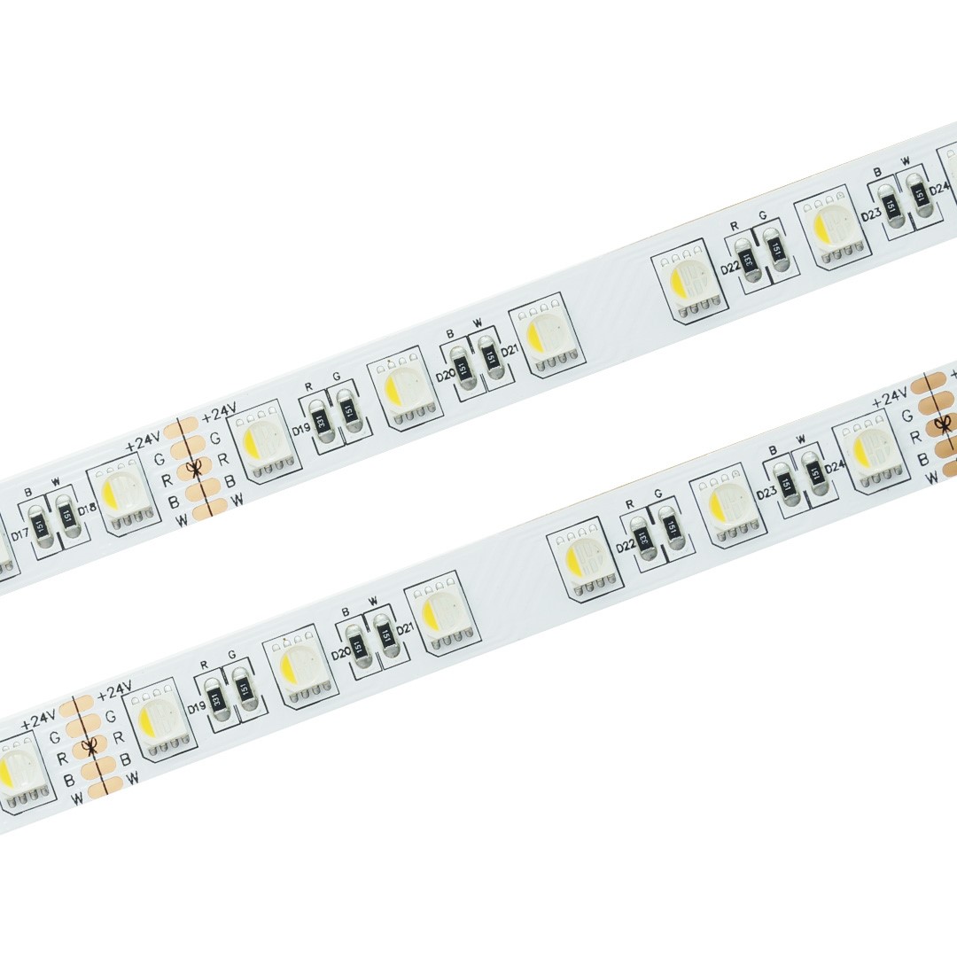 Taśma LED 24V RGBW Naturalna 60xSMD5050 19,2W/m Pro 5m