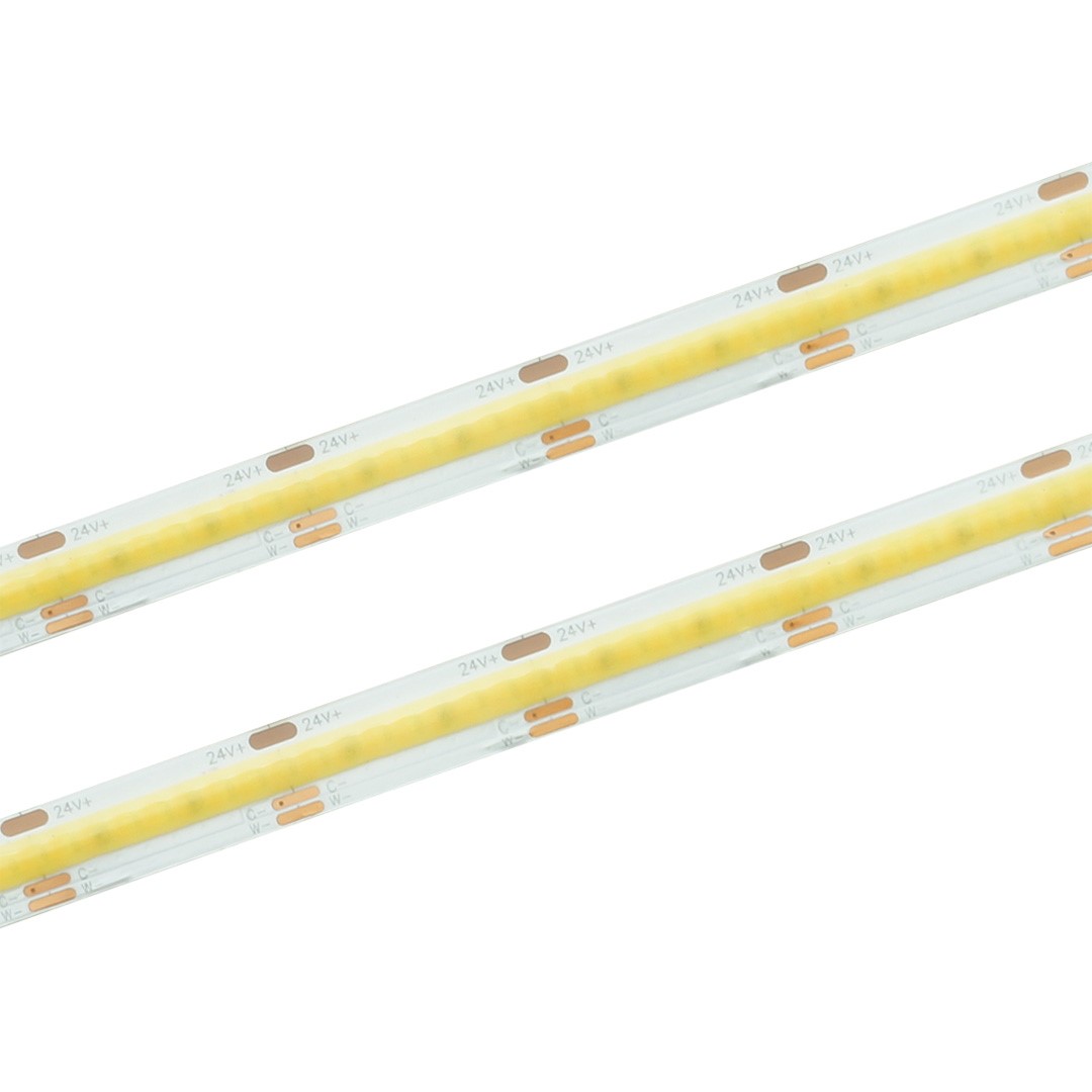 Taśma LED COB 24V CCT IP67 14,4W/m 608 LED 10m