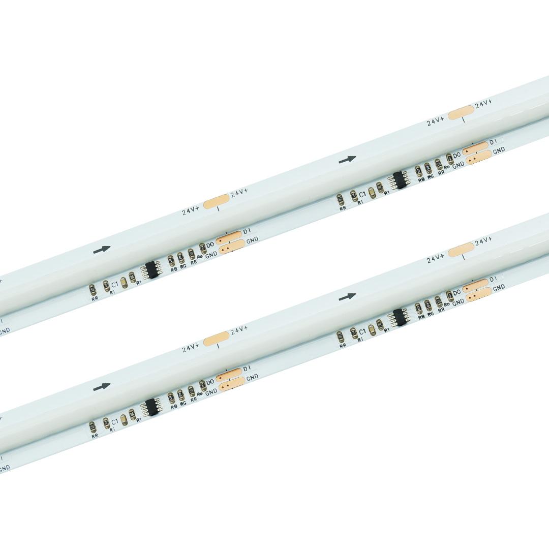 Taśma LED COB 24V Cyfrowa RGB WS2811 21W/m 720 LED 5m