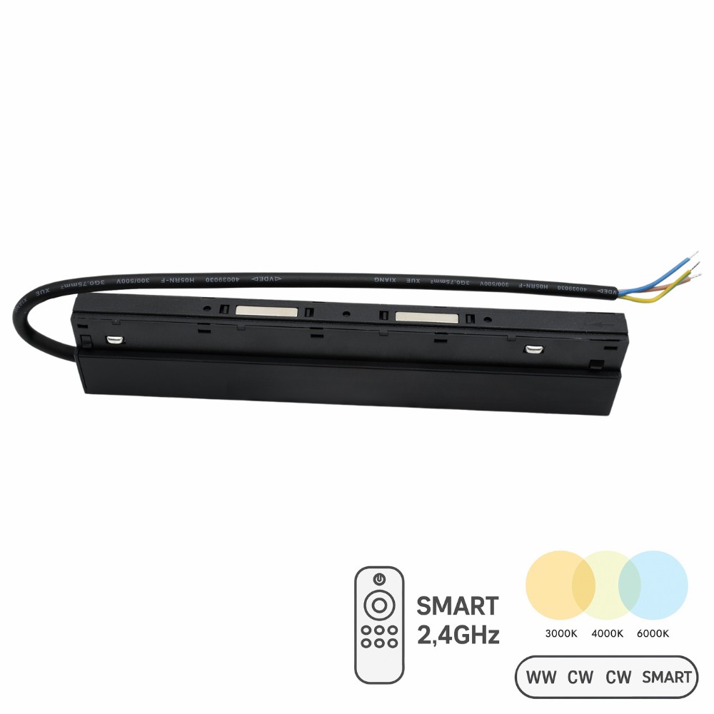 Zasilacz do lamp magnetycznych 100W CCT Switch 2,4 GHz Czarny
