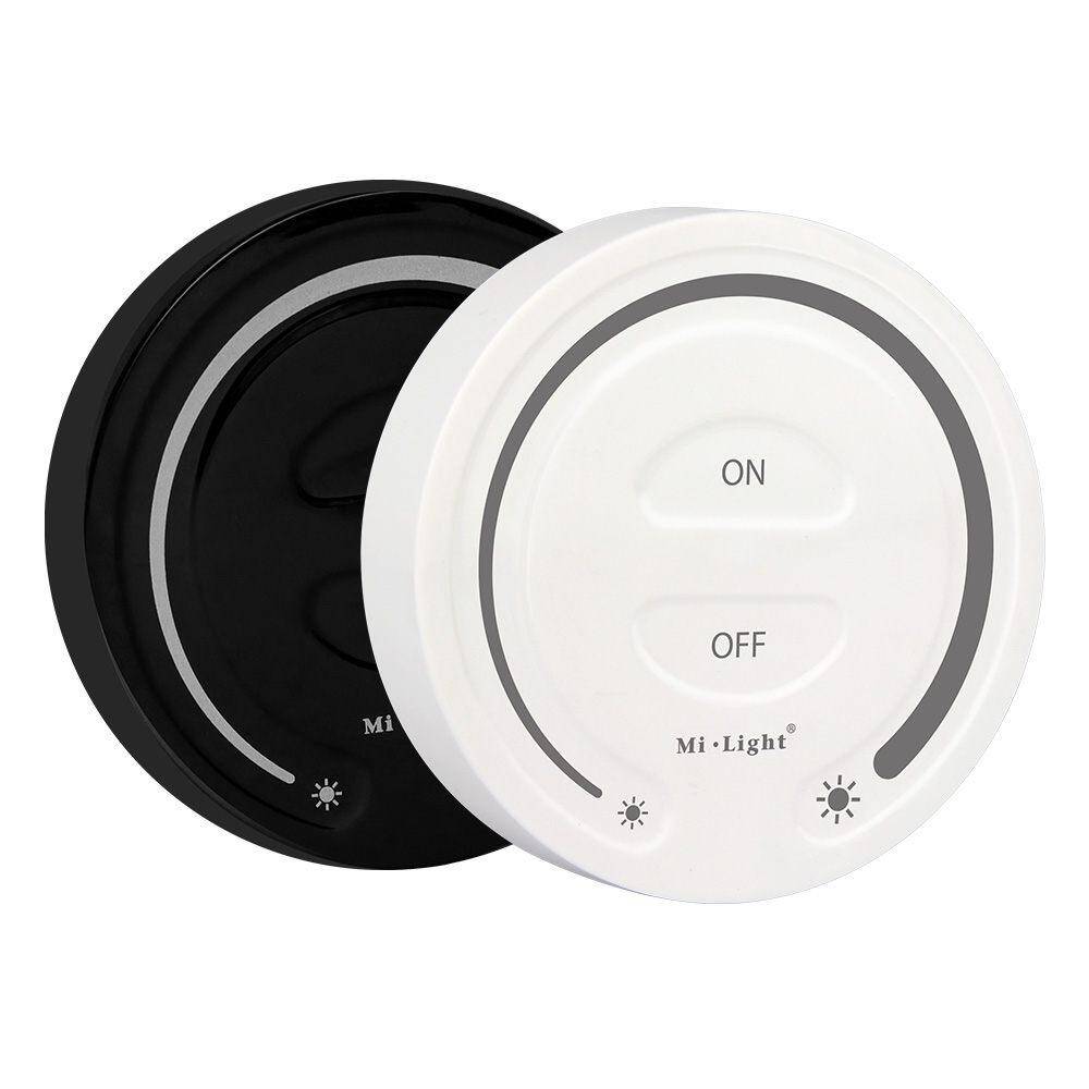 Pilot okrągły Mi-Light FUT087B Czarny Mono 1 strefa Pilot okrągły Mi-Light FUT087B Czarny Mono 1 strefa