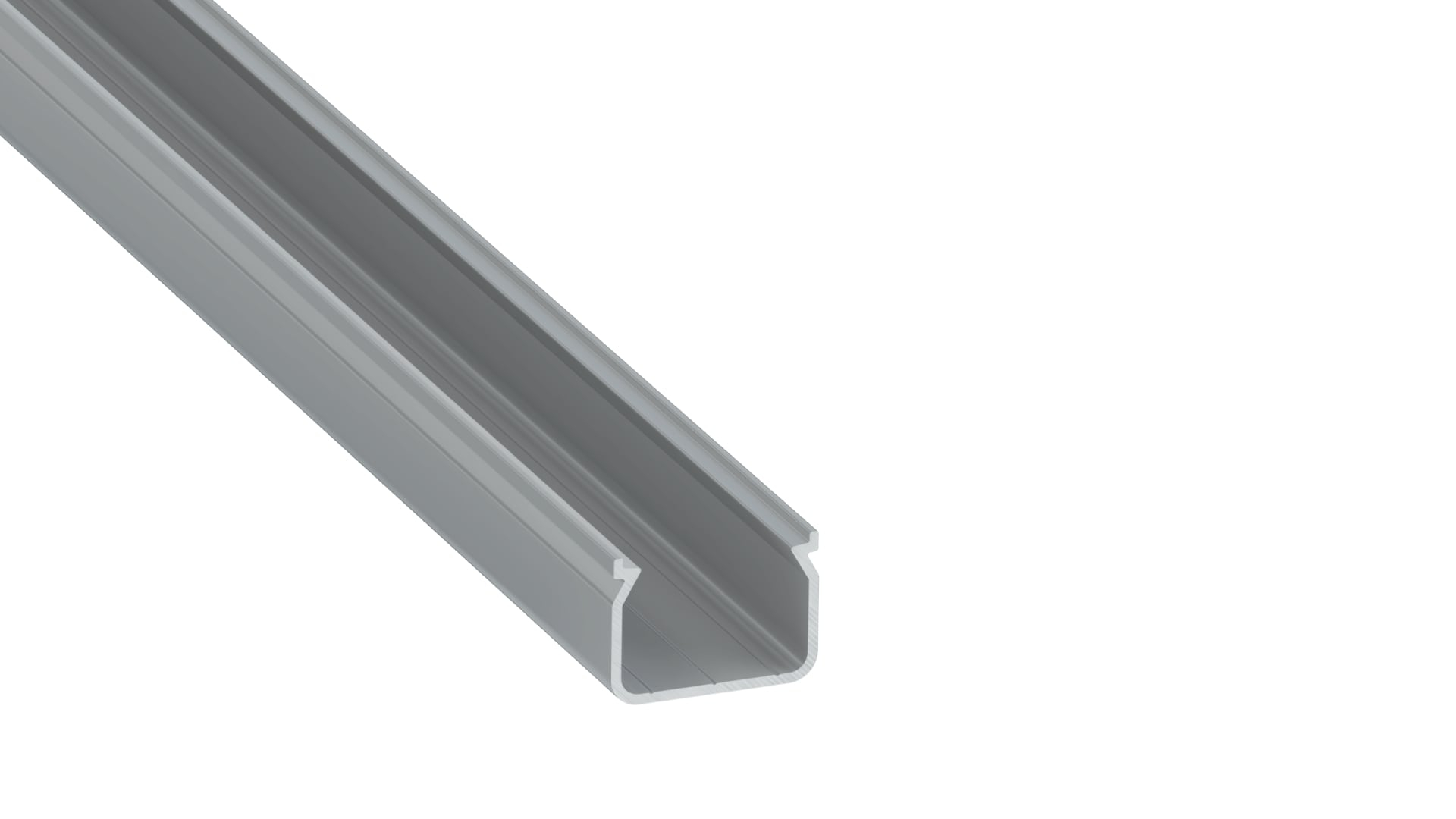 Profil LED natynkowy Hom srebrny 3m klosz mleczny